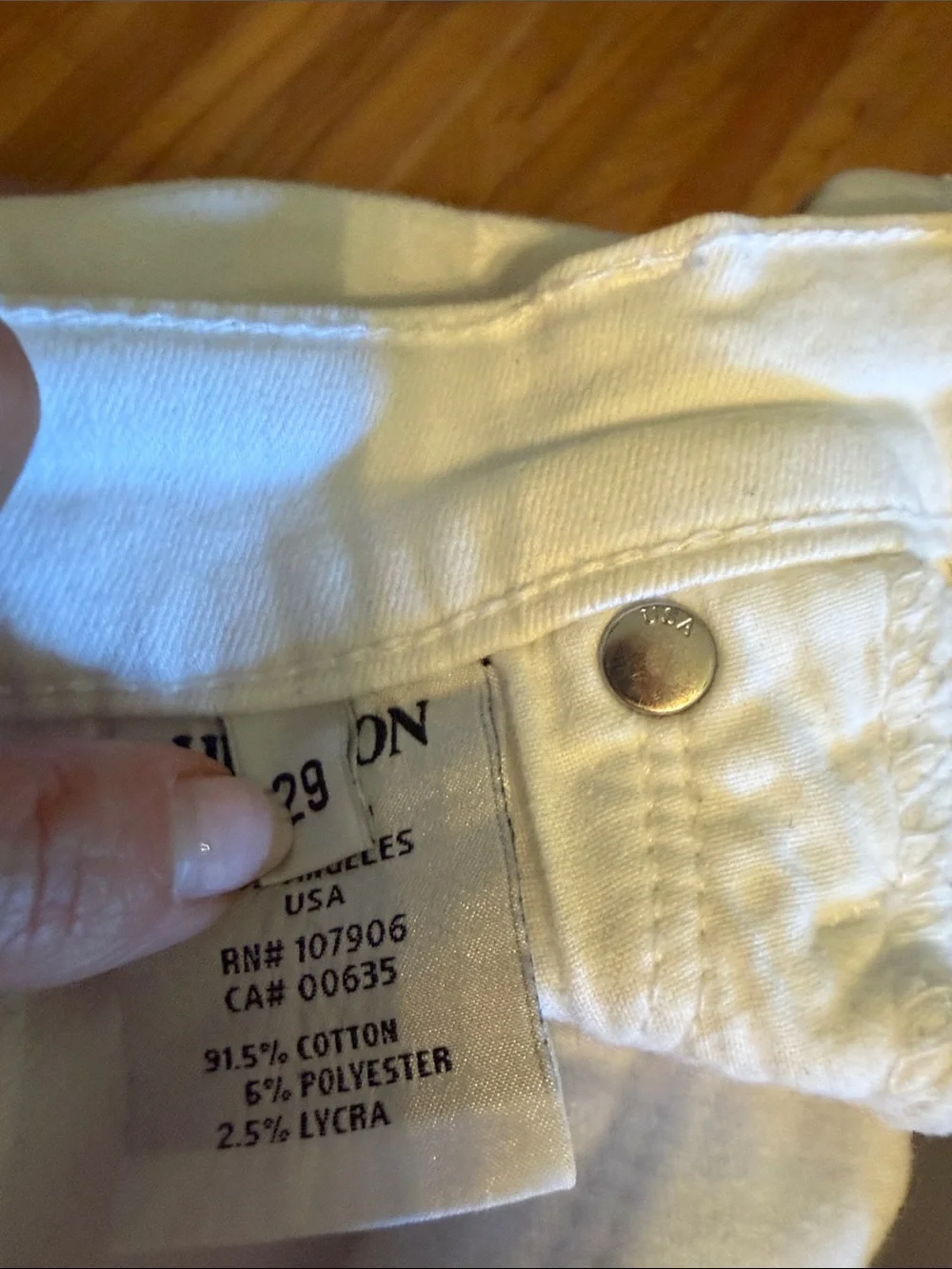 Hudson Jeans Barbara High Rise Skinny Women’s White Jeans